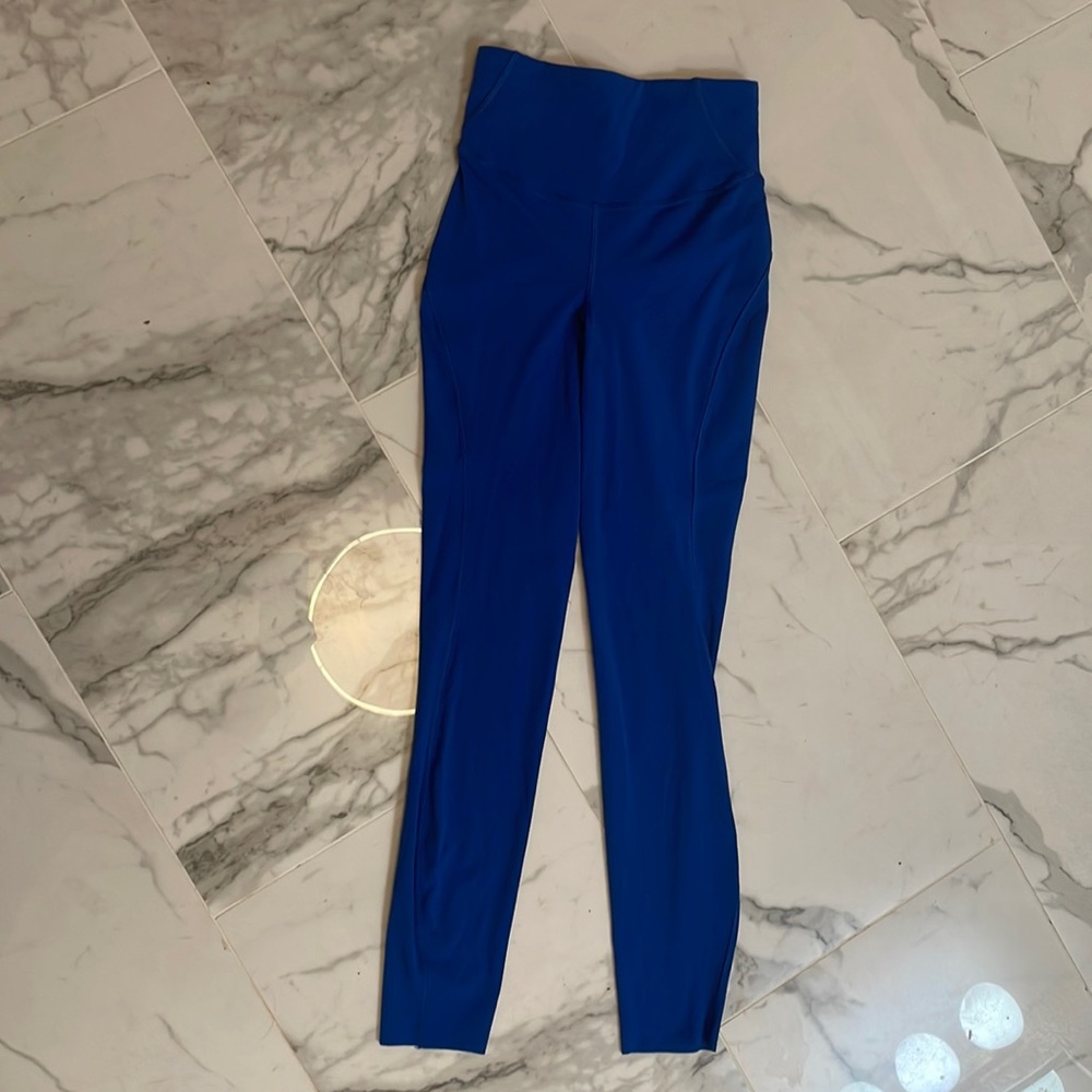 Blue Lululemon Leggings
